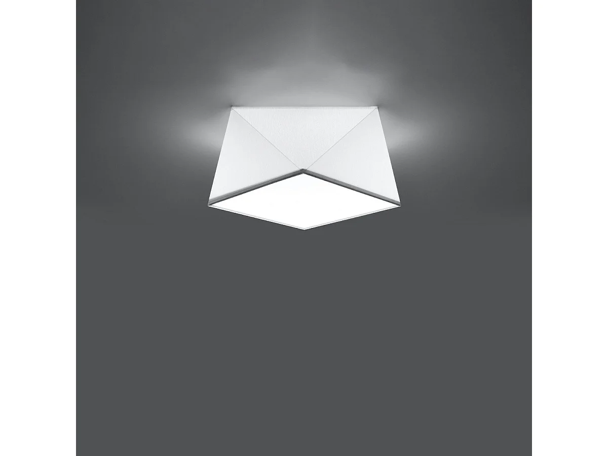 Plafonnier Hexastar 25 blanc
