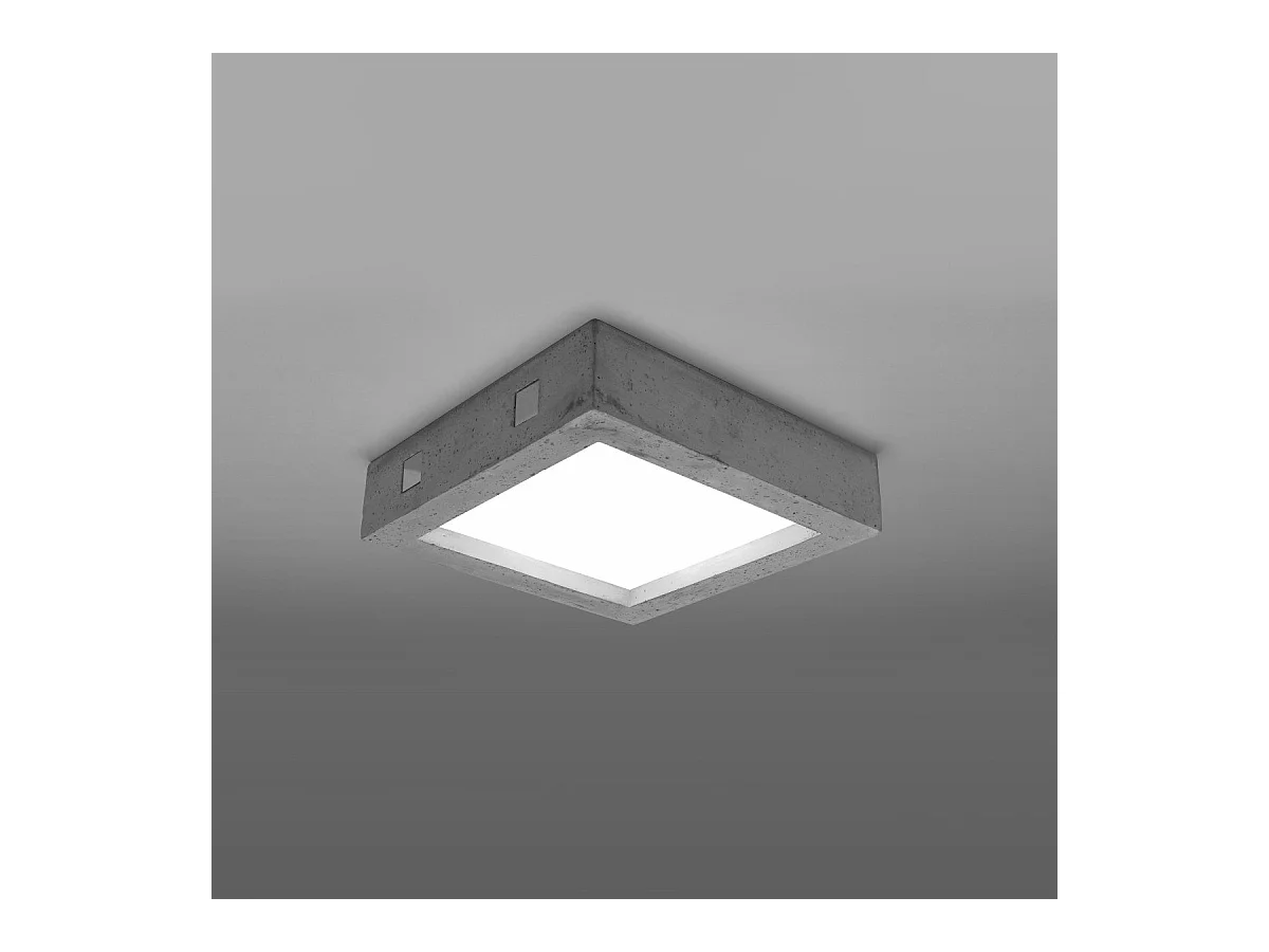 Plafonnier Nyxaria béton