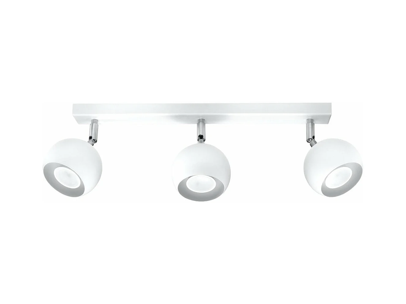 Plafonnier Oculus 3 blanc