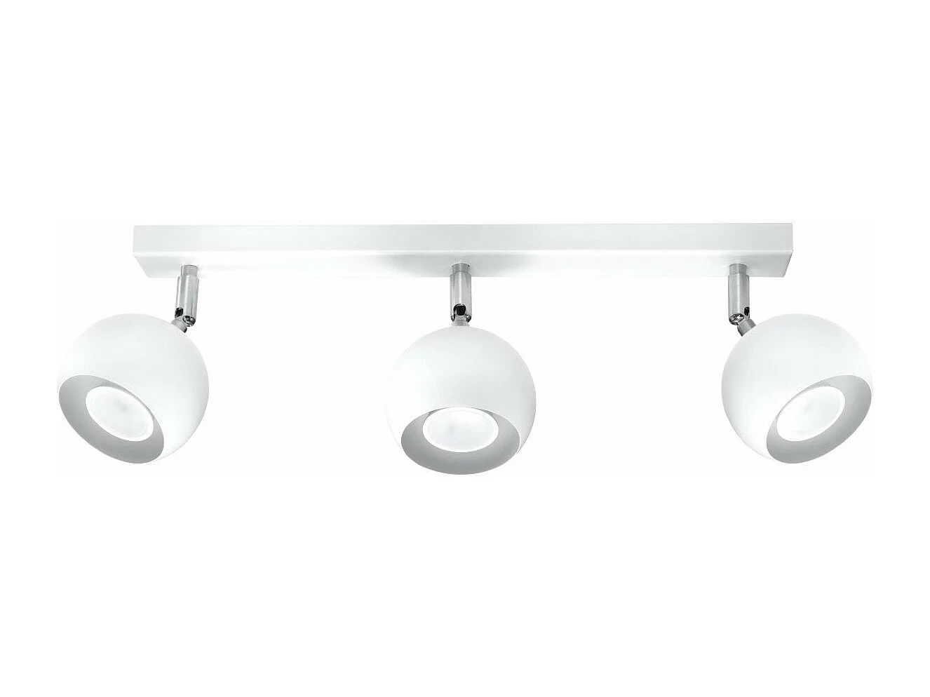 Plafonnier Oculus 3 blanc