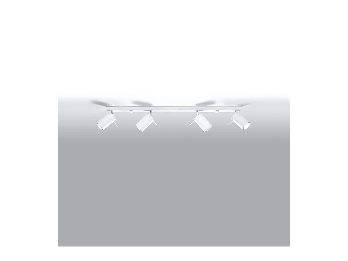 Plafonnier Lysandra 4L blanc