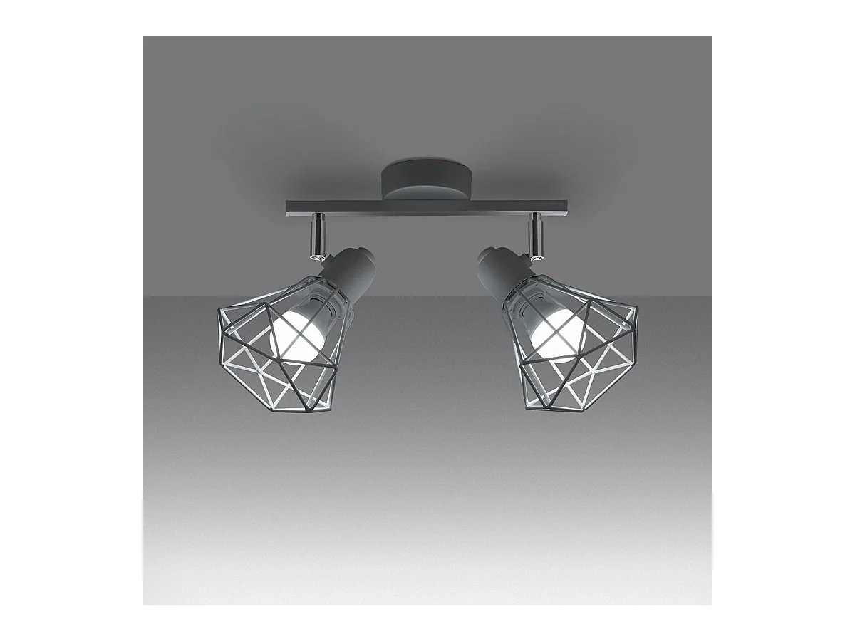 Plafonnier Glisandor 2 blanc