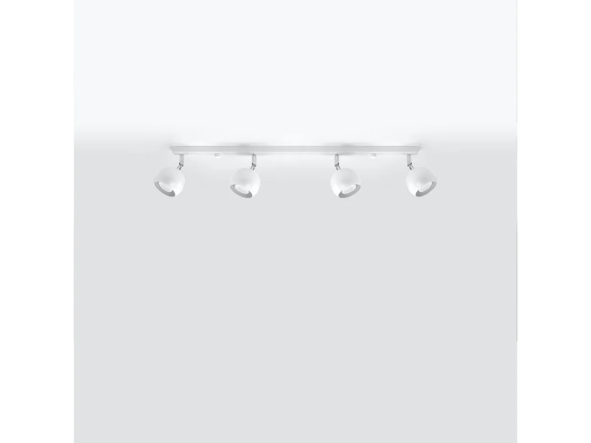 Plafonnier Oculus 4L blanc