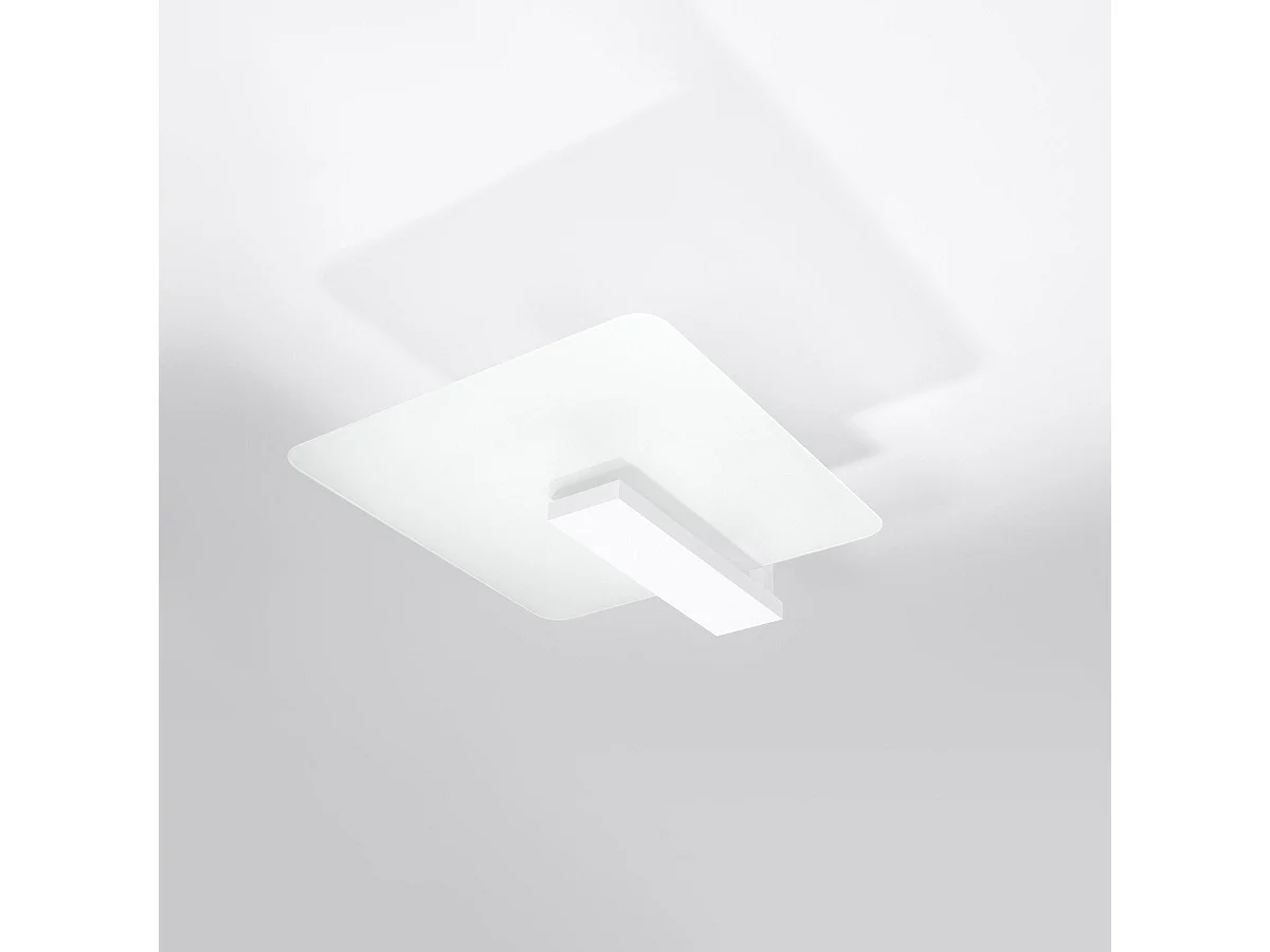 Plafonnier Leonis blanc