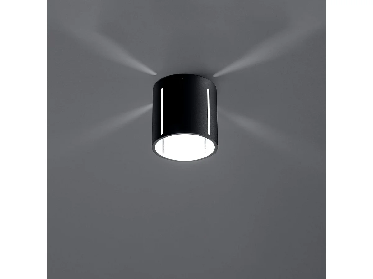 Plafonnier Yolz noir