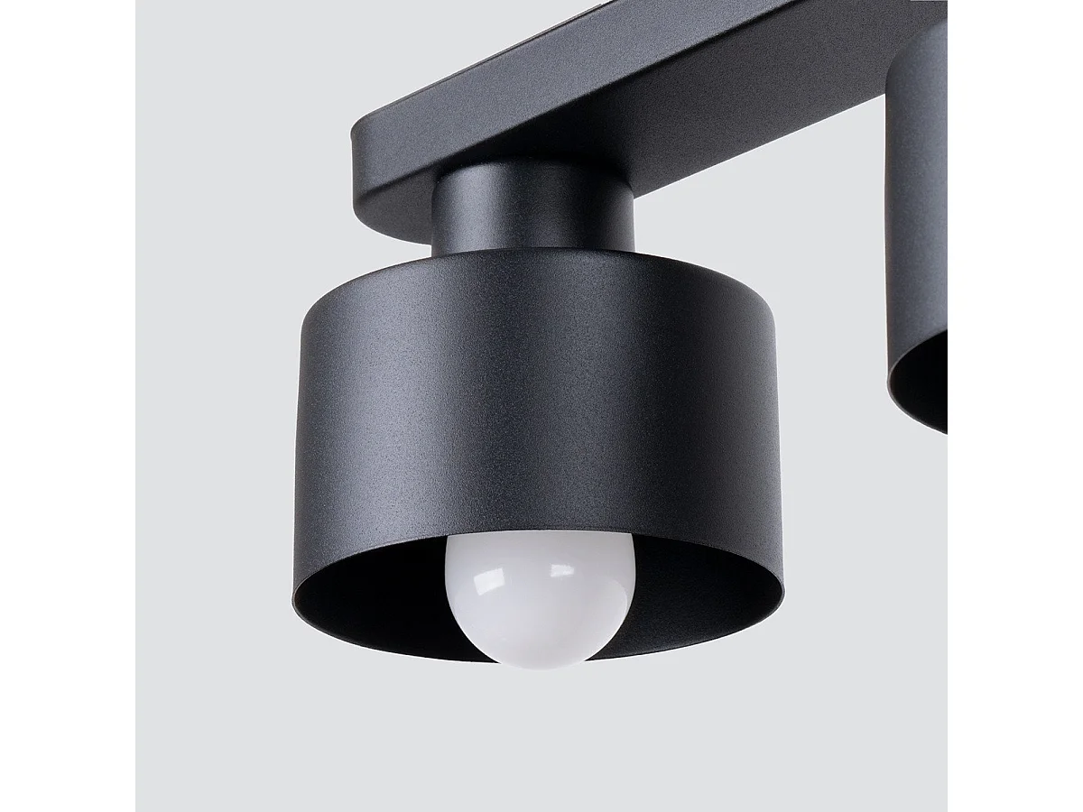 Plafonnier Savitar 2 noir