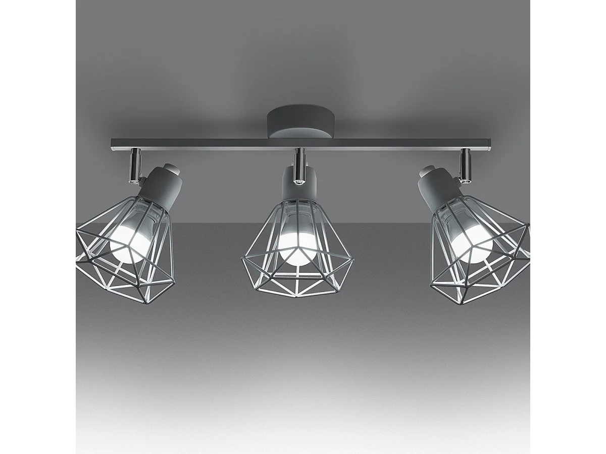 Plafonnier Glisandor 3 blanc