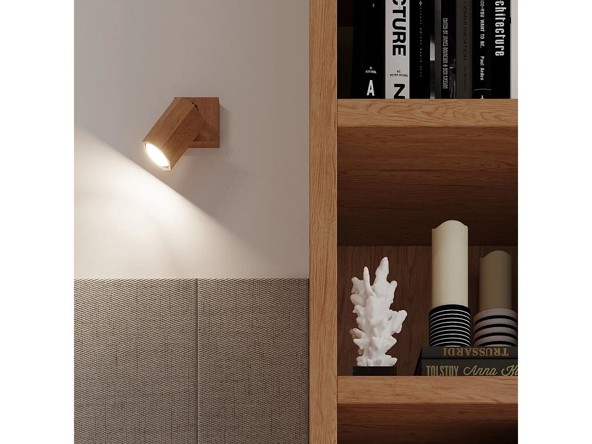 Plafonnier Tyrian 6 chêne