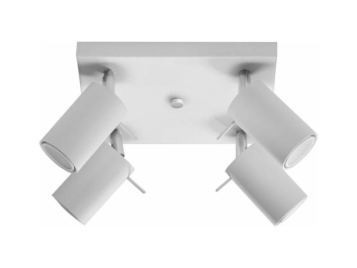 Plafonnier Lysandra 4 blanc