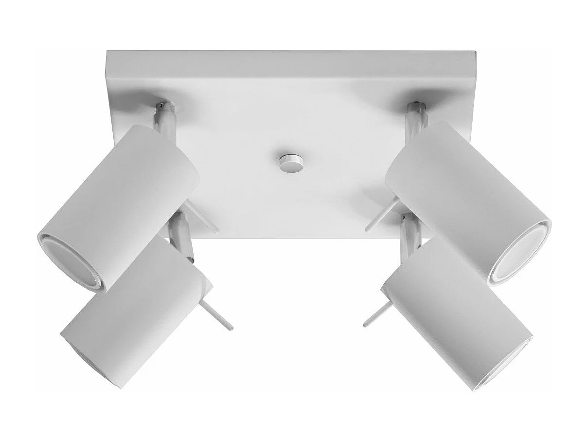 Plafonnier Lysandra 4 blanc