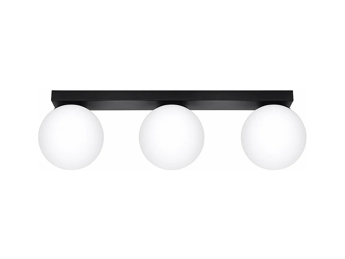 Plafonnier Seraphine 3 noir