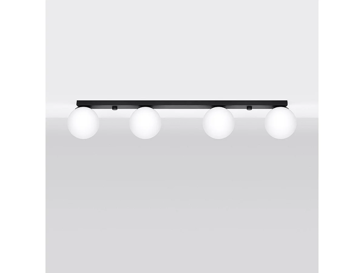 Plafonnier Seraphine 4 noir