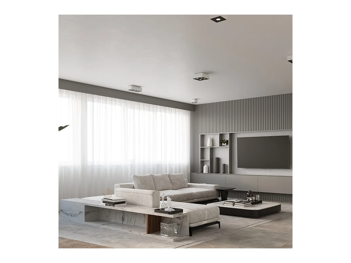 Plafonnier Monoceros 3 blanc