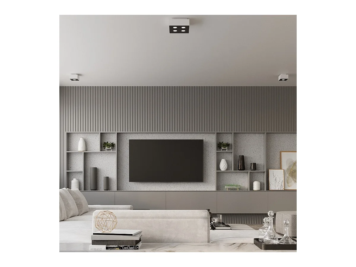 Plafonnier Monoceros 3 blanc