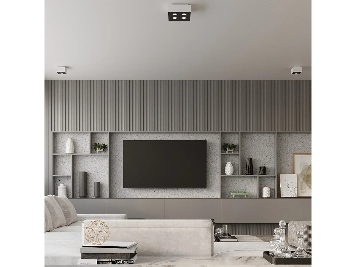 Plafonnier Monoceros 3 blanc