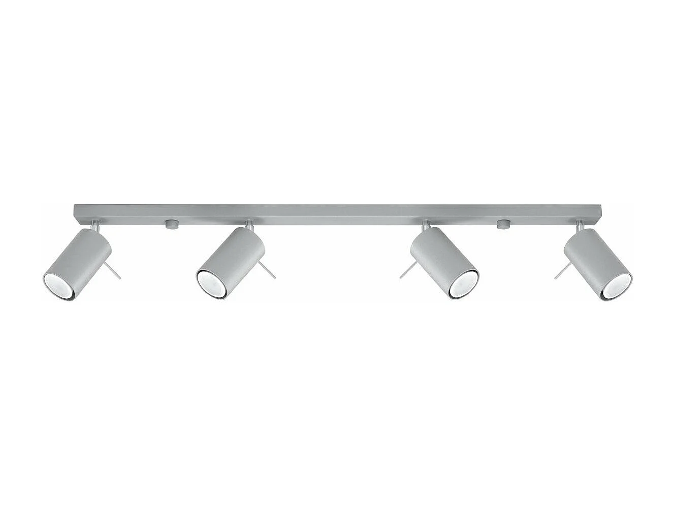 Plafonnier Lysandra 4L gris