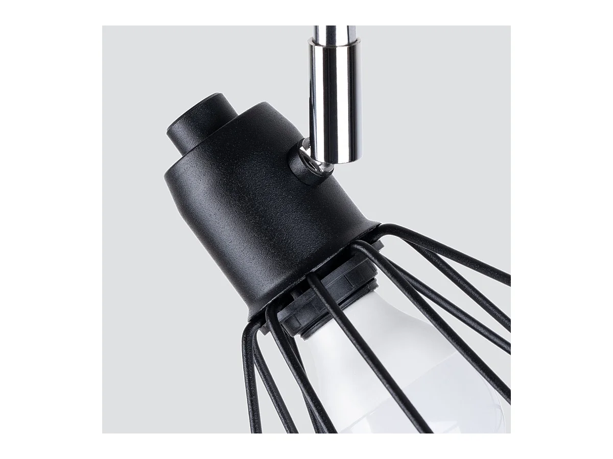 Plafonnier Glisandor 2 noir