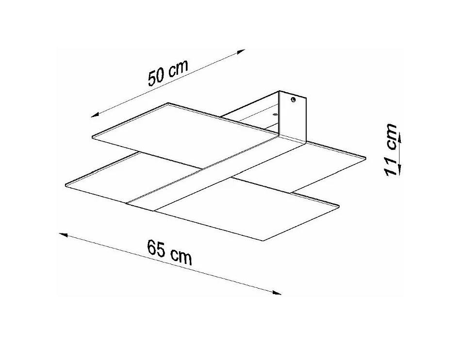 Plafonnier Radiara chrom