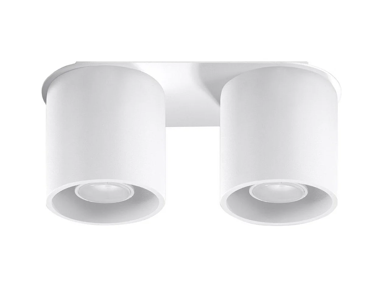 Plafonnier Orbitum 2 blanc