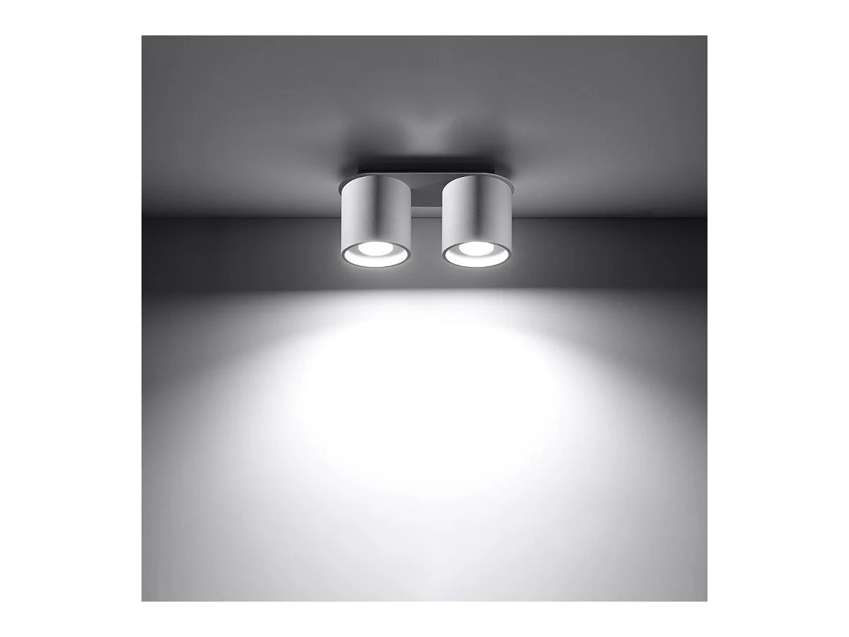 Plafonnier Orbitum 2 blanc