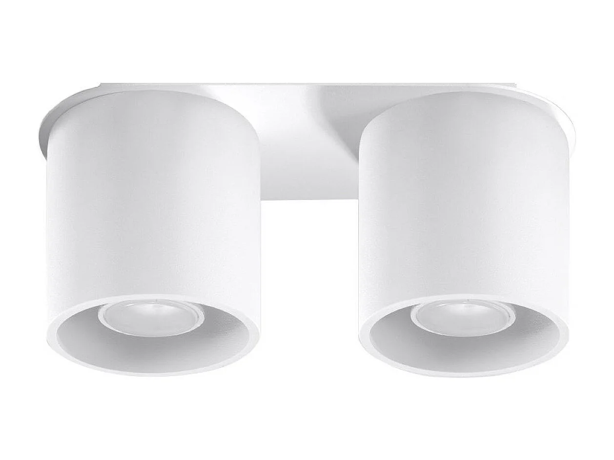 Plafonnier Orbitum 2 blanc