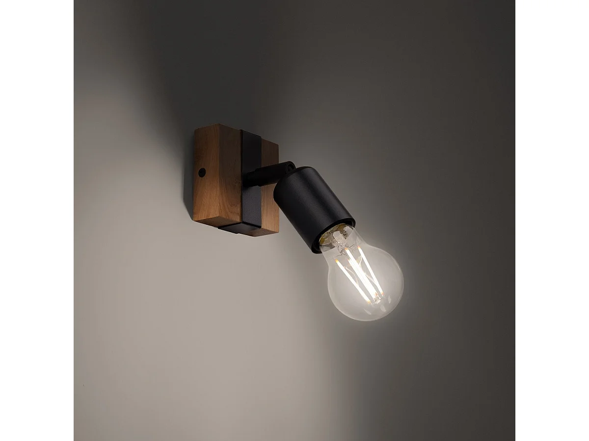 Applique Naos 1 noir