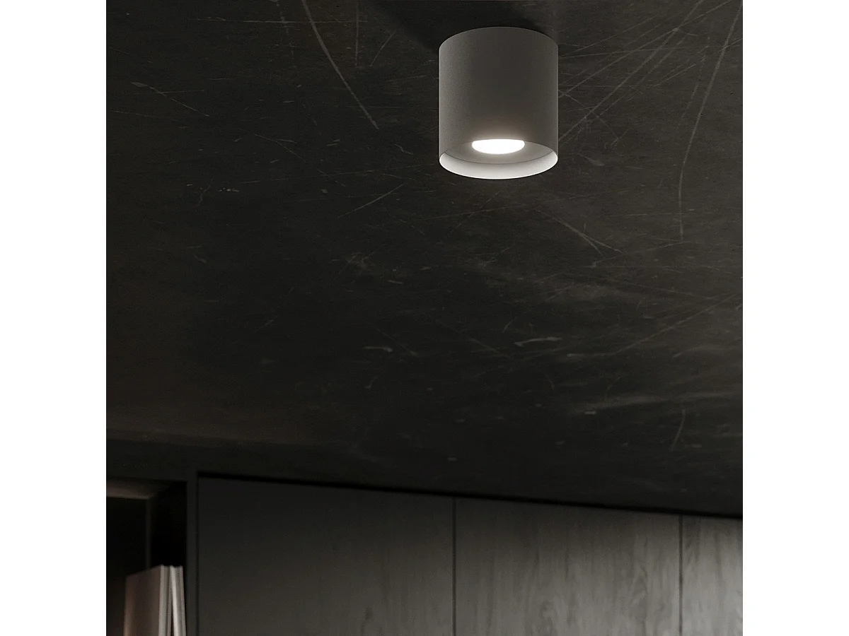 Plafonnier Superion gris