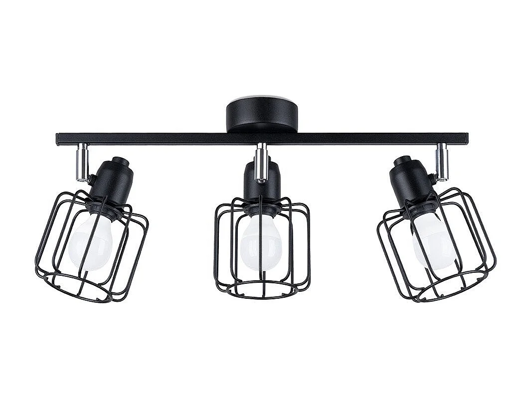 Plafonnier Cepheus 3 noir