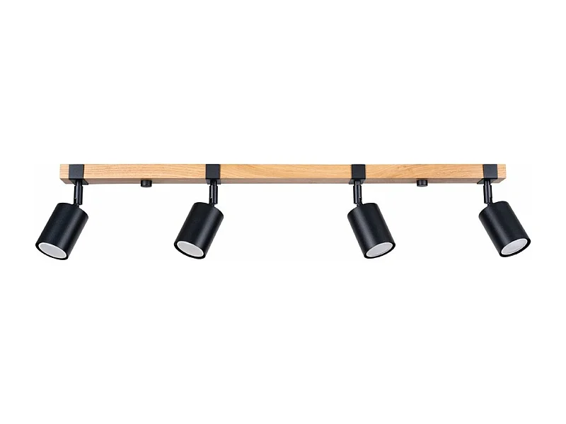 Plafonnier Flare 4L noir