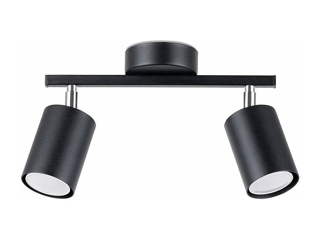 Plafonnier Lucida 2 noir