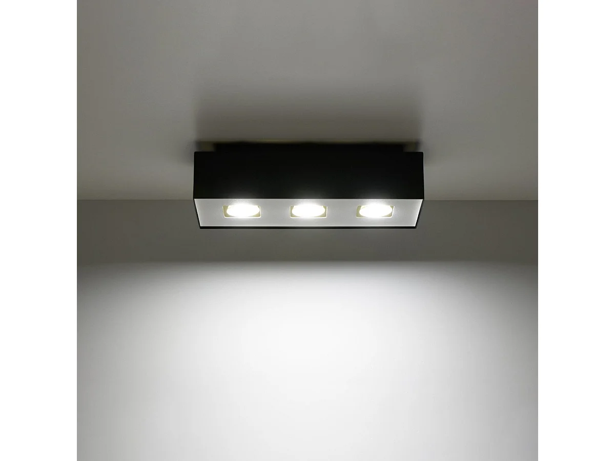 Plafonnier Monoceros 3 noir