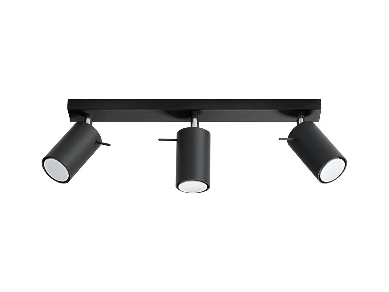 Plafonnier Lysandra 3 noir