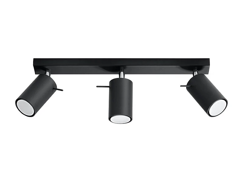 Plafonnier Lysandra 3 noir