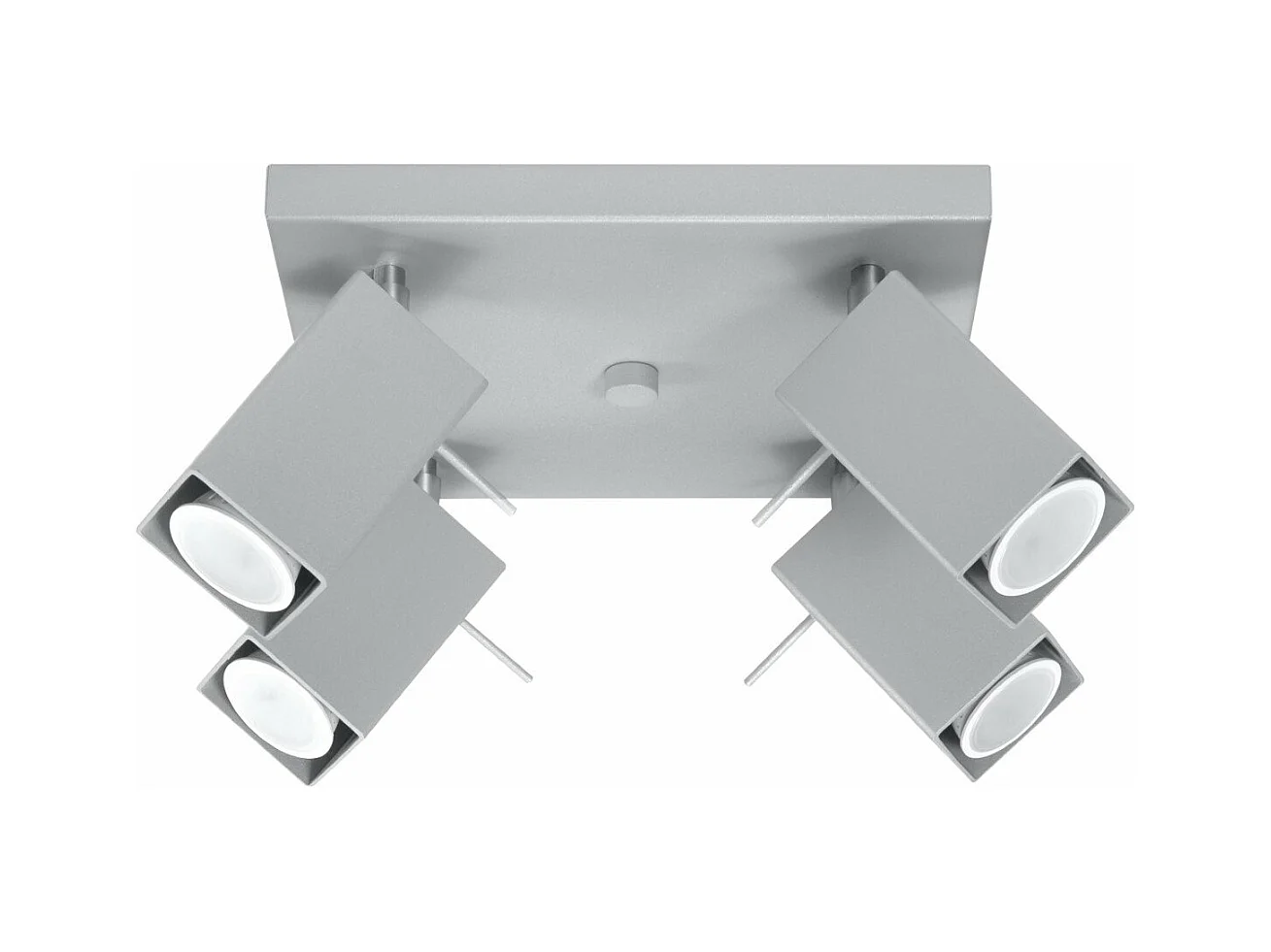 Plafonnier Radiara 4 gris