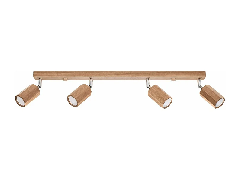 Plafonnier Tyrian 4 chêne