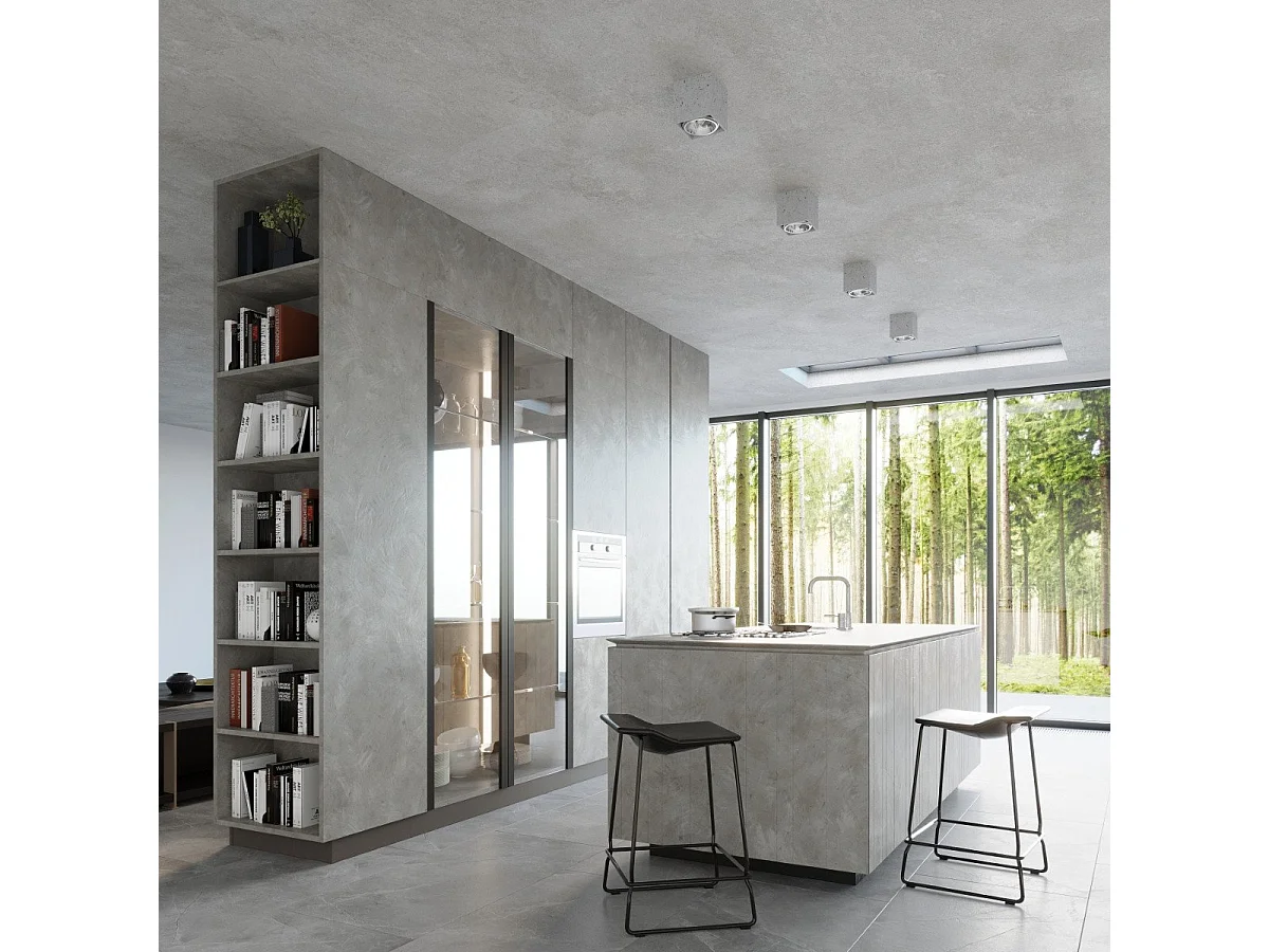 Plafonnier Ilan béton