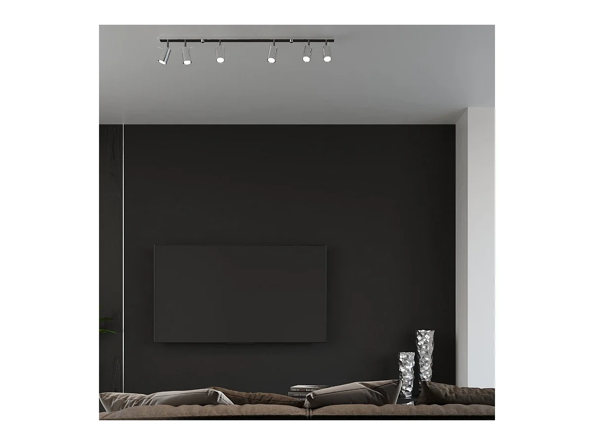 Plafonnier Lysandra 3 chromé