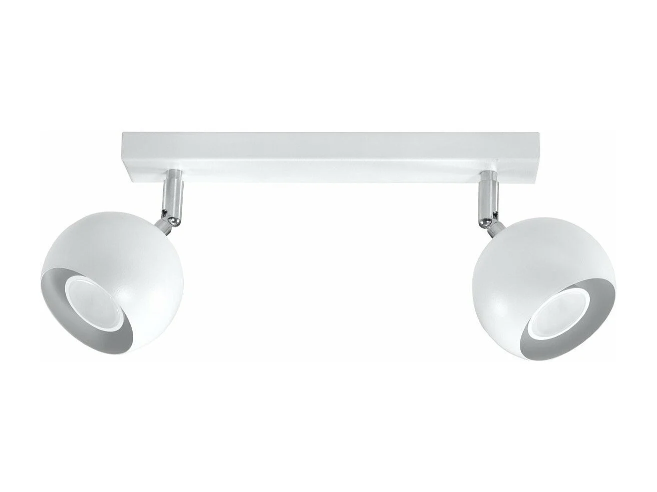 Plafonnier Oculus 2 blanc