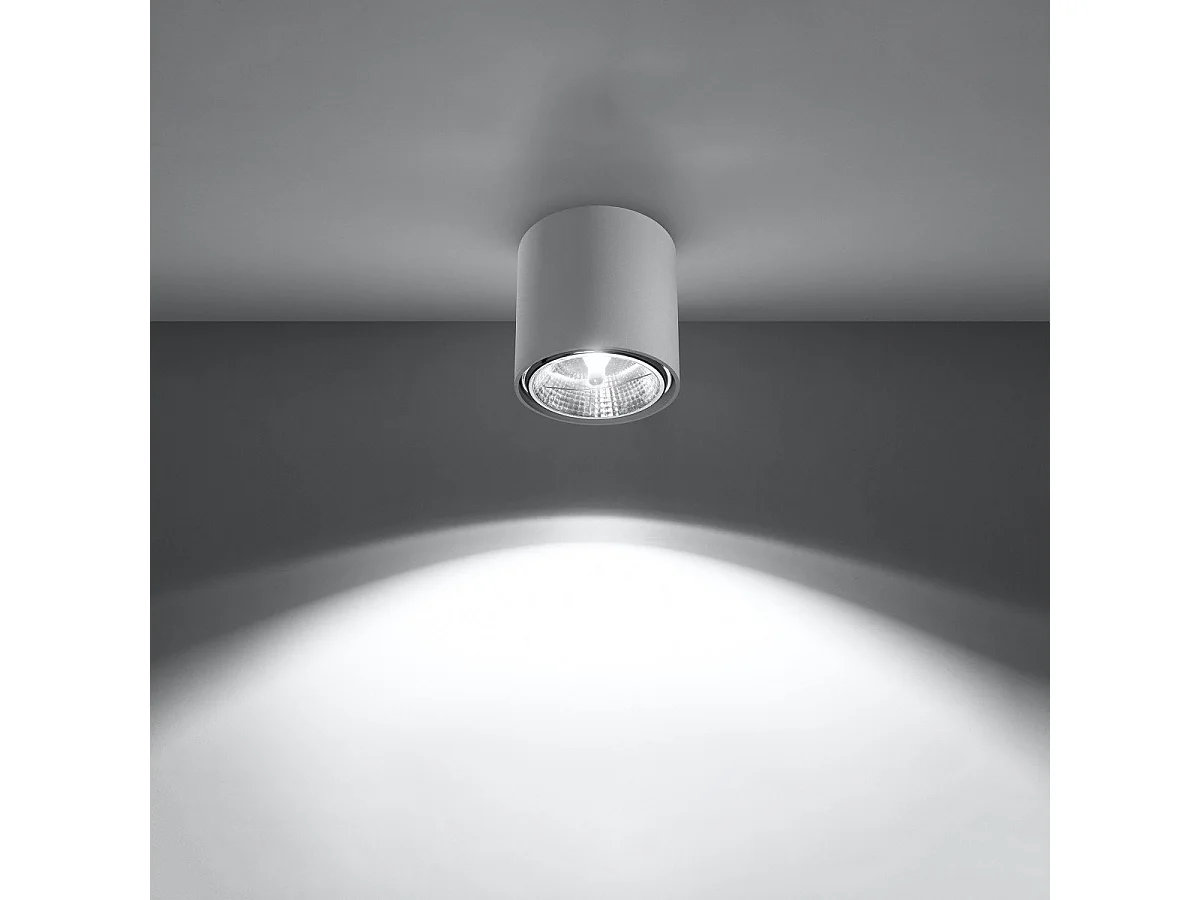 Plafonnier Clarisse blanc