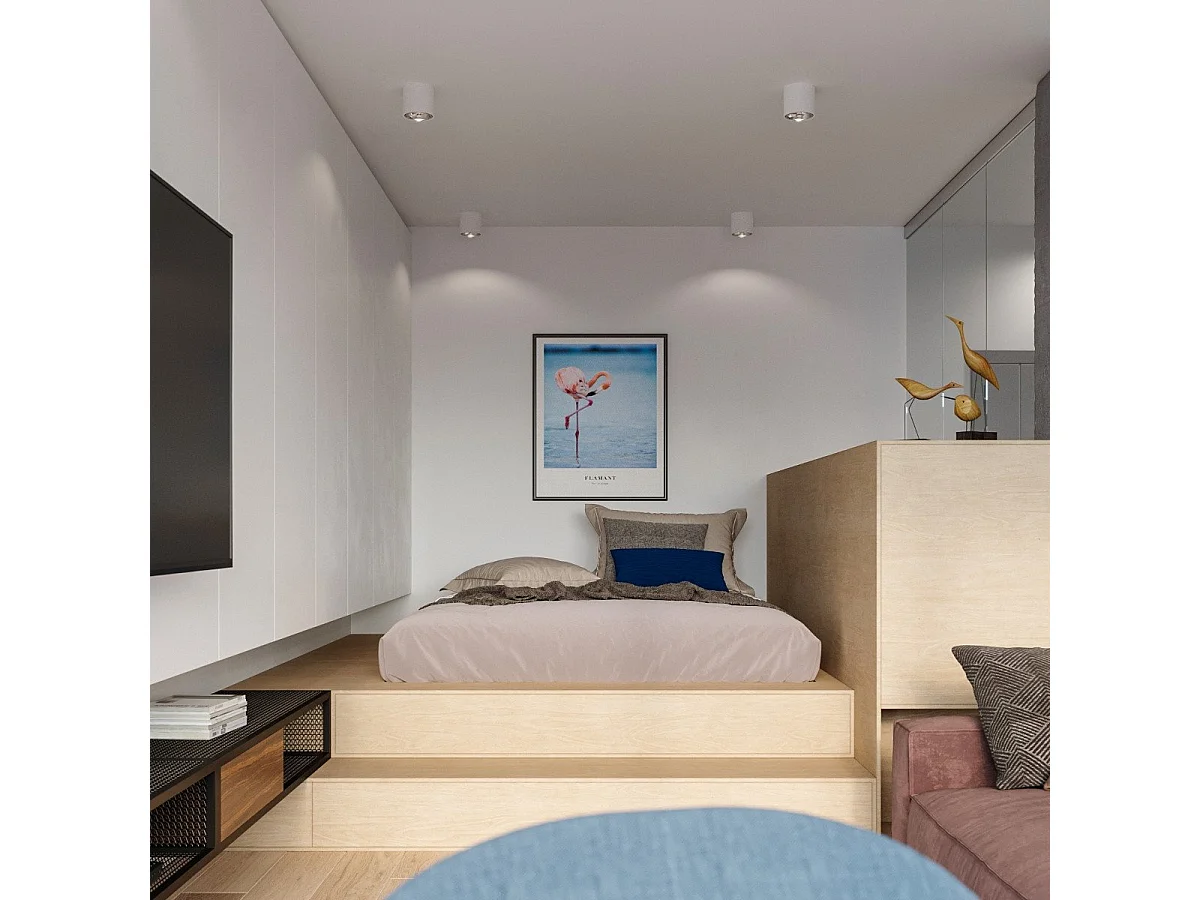 Plafonnier Clarisse blanc