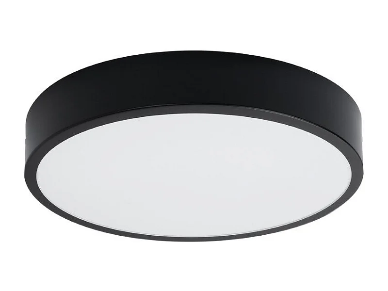 Plafonnier OnyxStar 40 noir LED 3000K