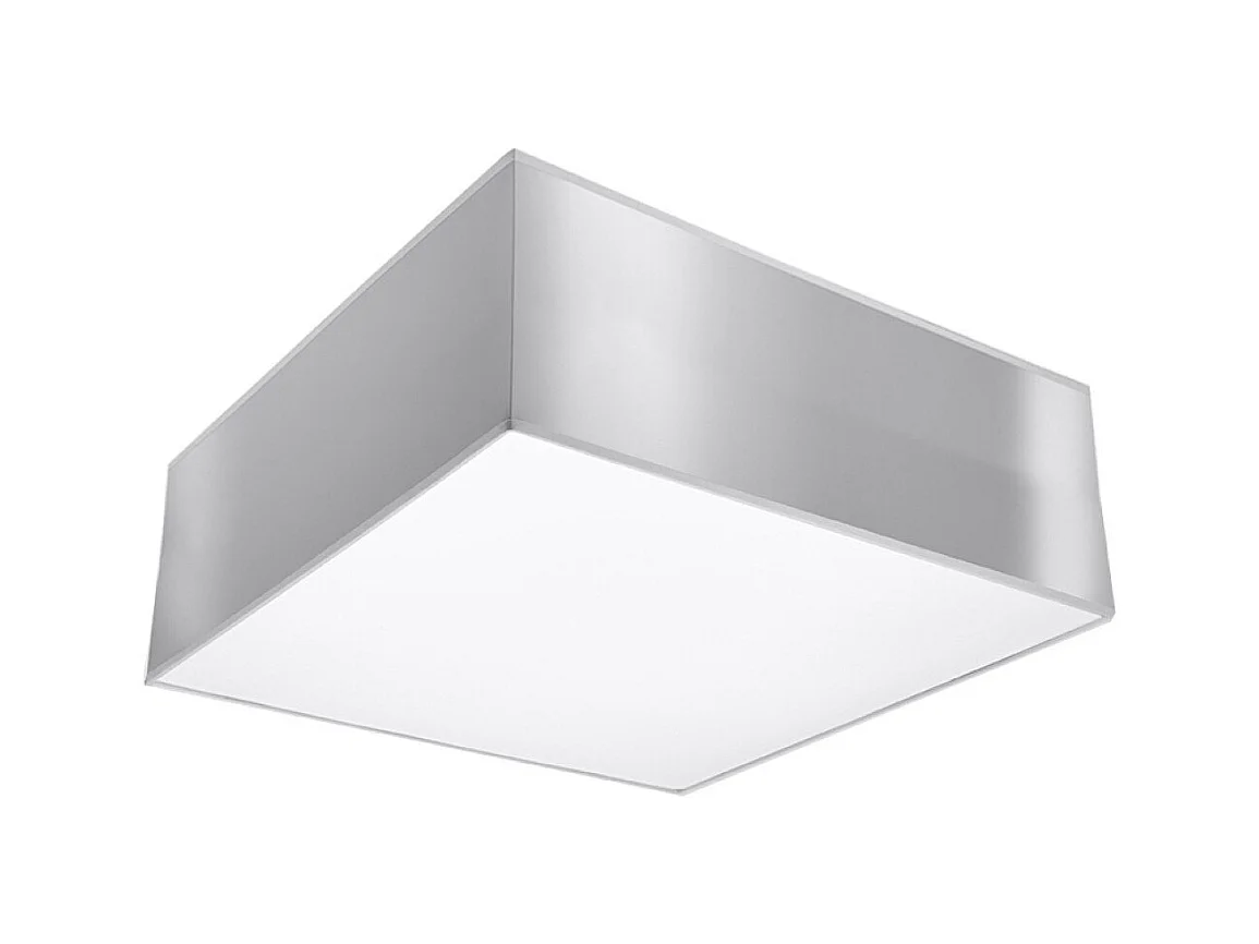 Plafonnier Horologium gris