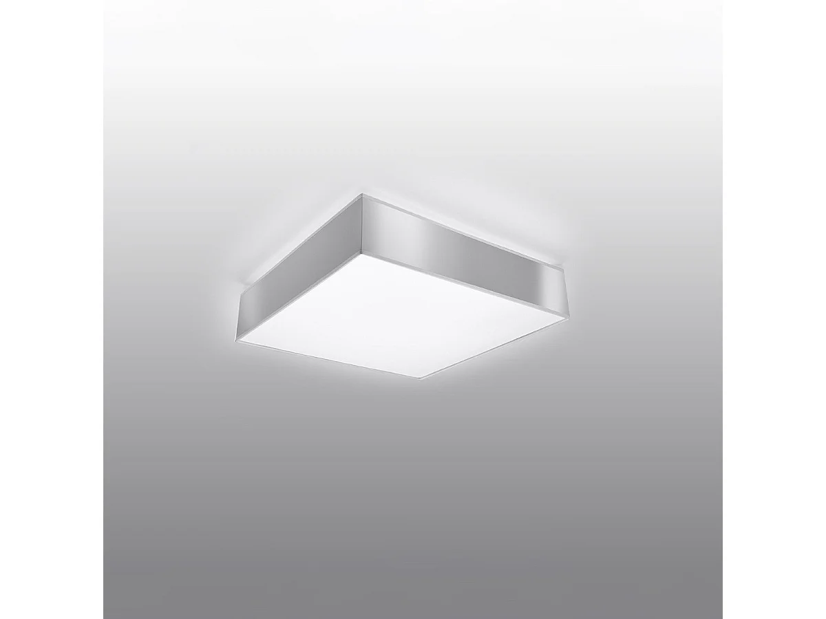 Plafonnier Horologium gris