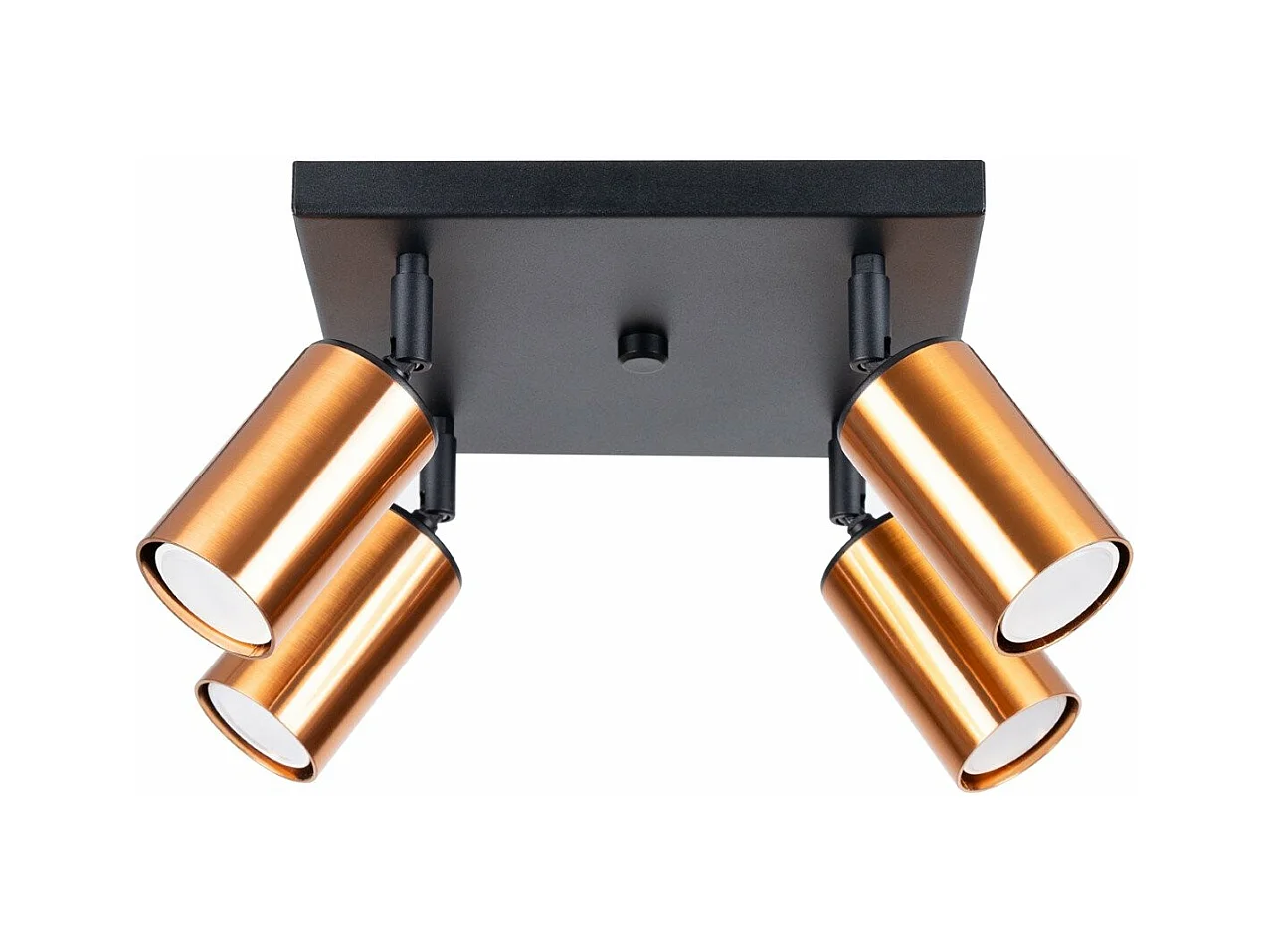 Plafonnier Vespera 4 noir-cooper