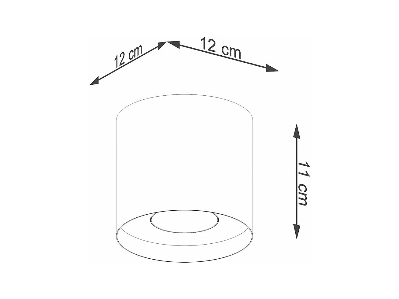 Plafonnier Superion blanc