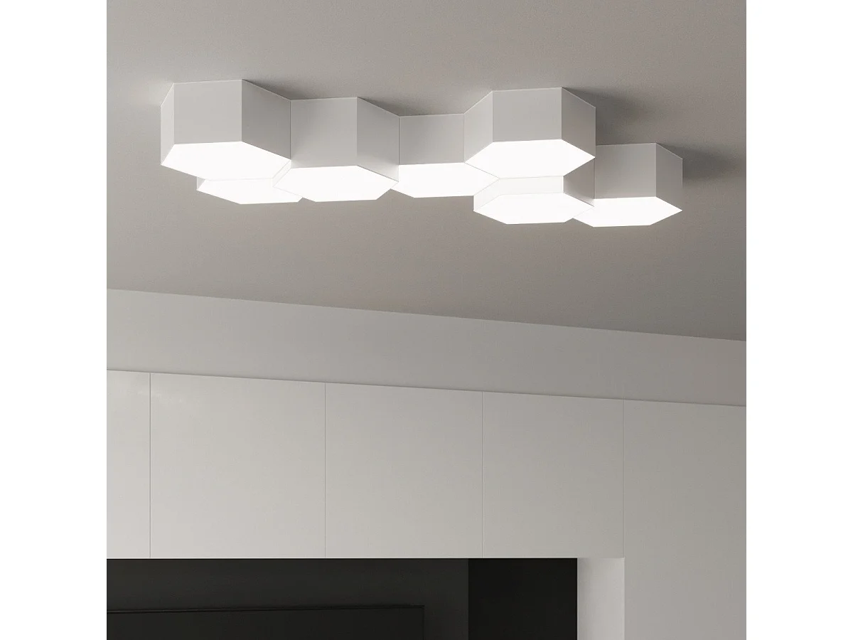 Plafonnier Noor 15 blanc