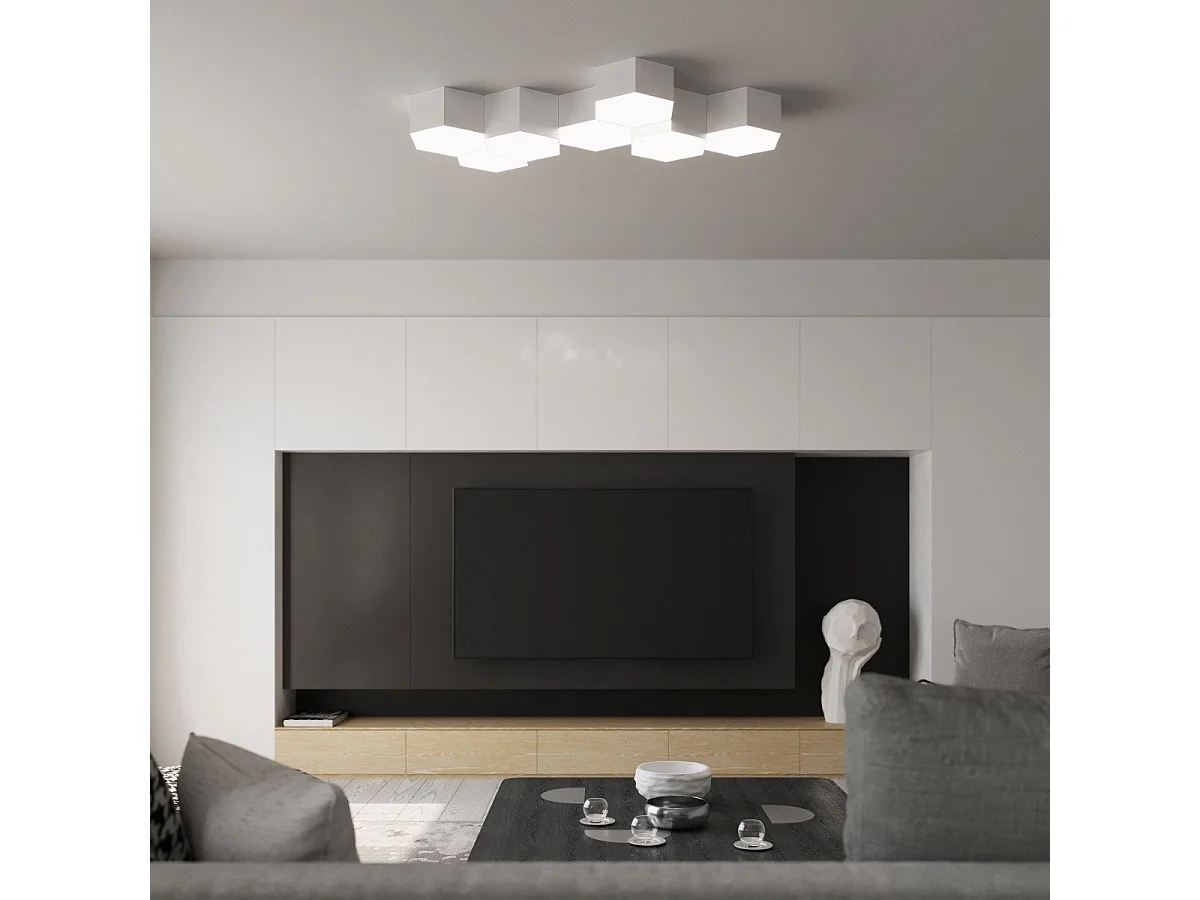 Plafonnier Noor 15 blanc