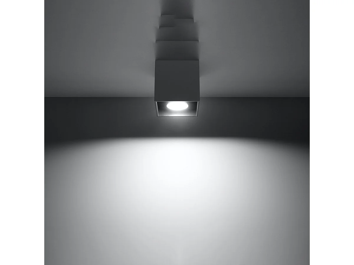 Plafonnier Quasar 1 anthracite