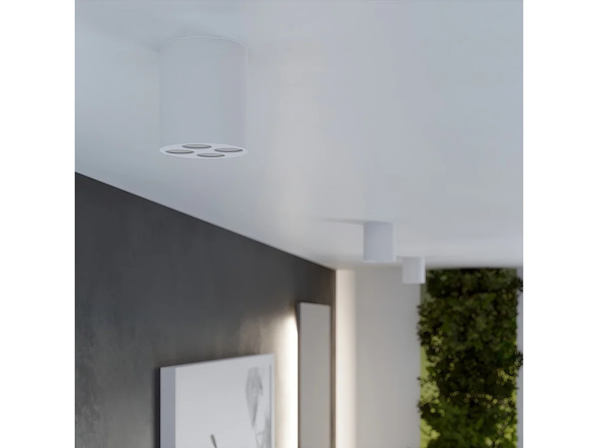 Plafonnier Auberon blanc LED