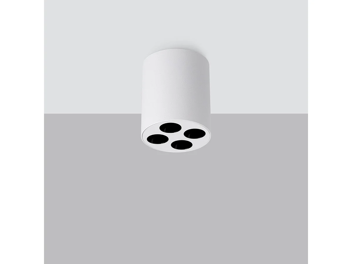 Plafonnier Auberon blanc LED